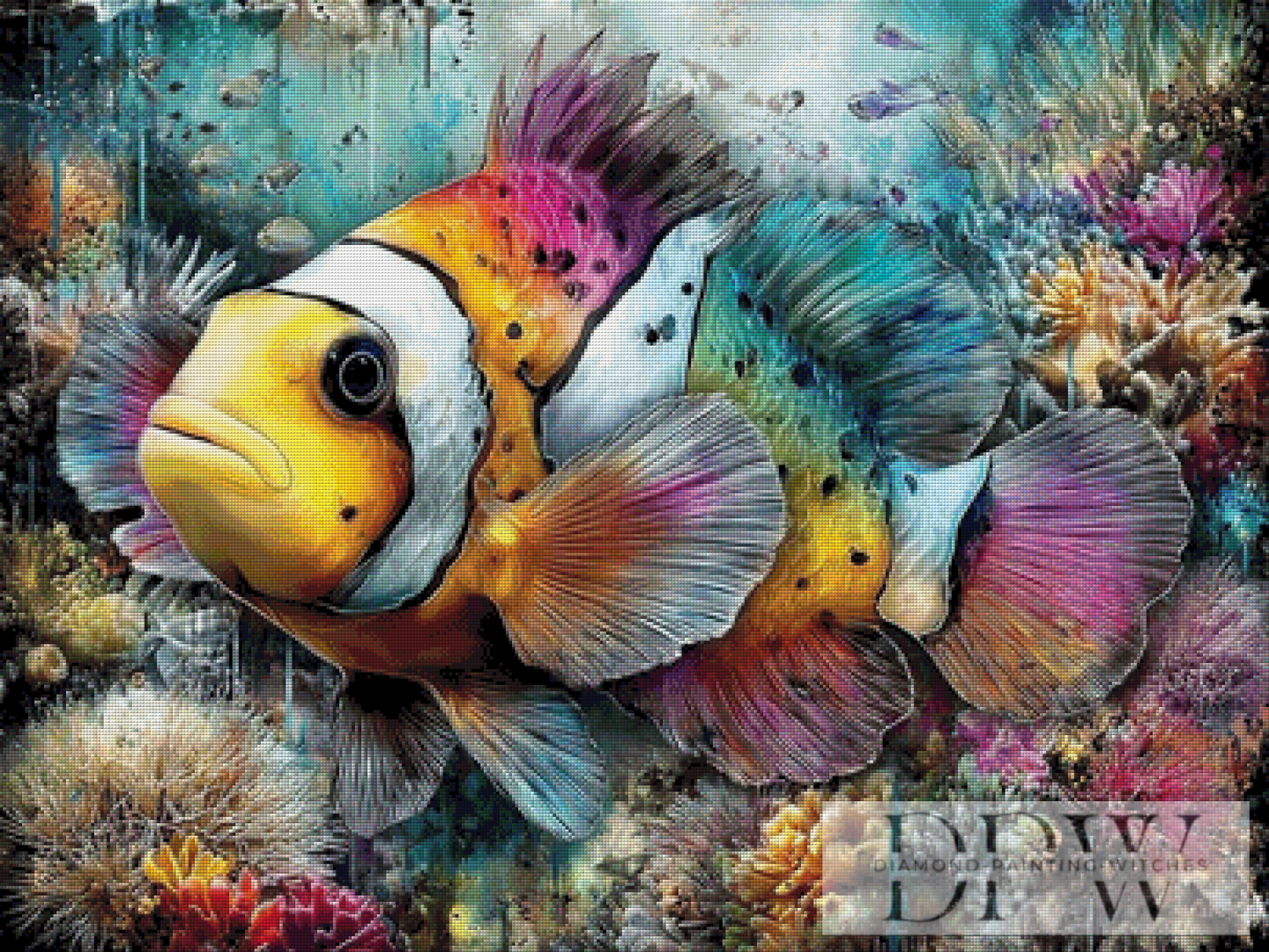 Neonel by CleoDora 100x75cm mit 330 Farben DPW-341