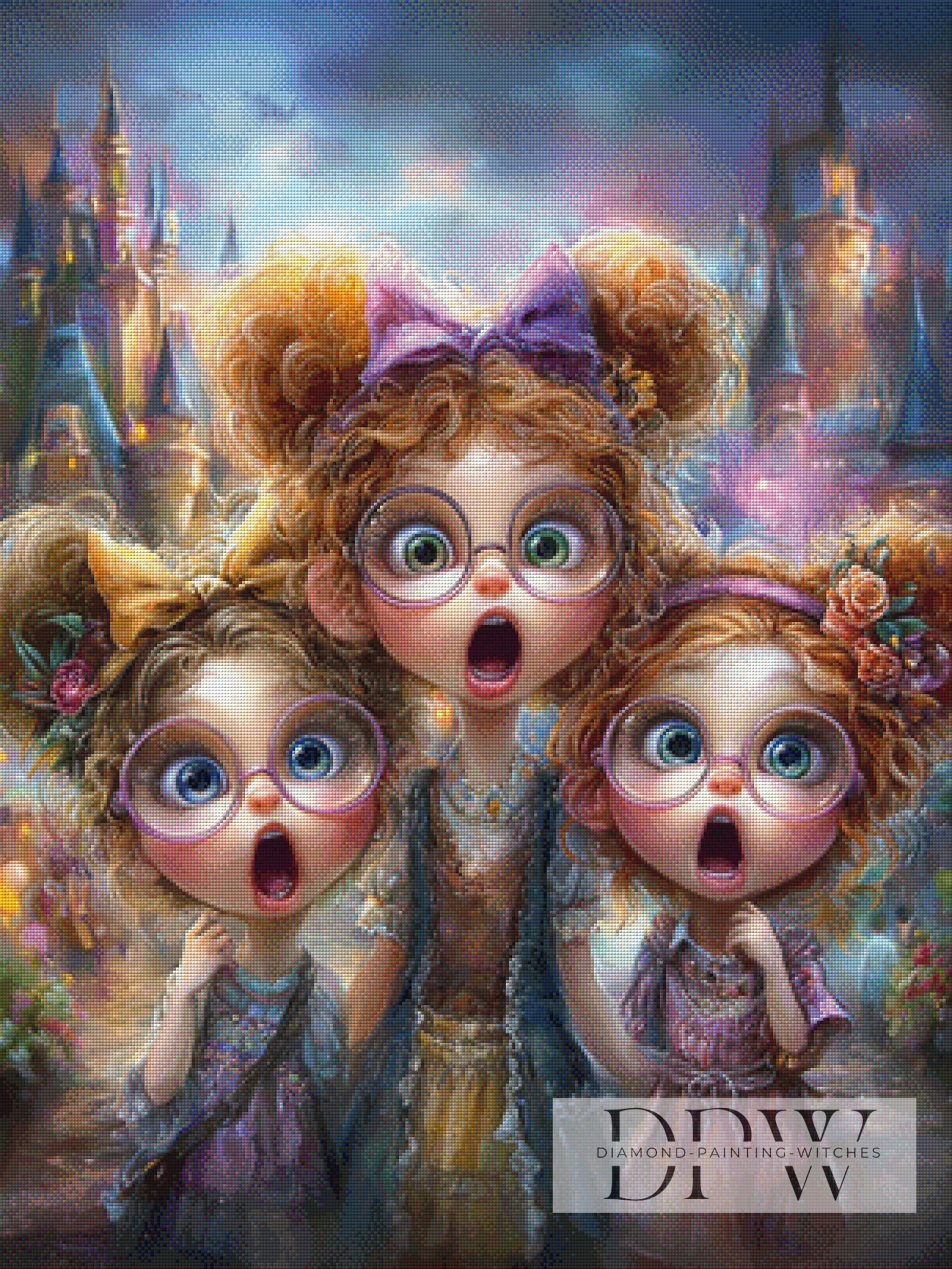 Überraschung... by Maggie 75x100cm mit 290 Farben DPW-4886