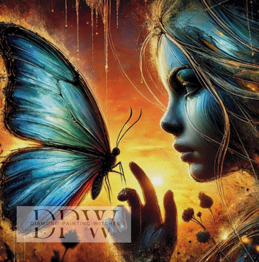 Abendlicht by Casalla Vendetta, 90x90cm mit 270 Farben DPW-517