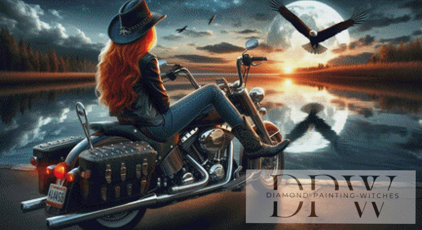 Eagle Lake by Verena, 110x60cm mit 200 Farben DPW-600