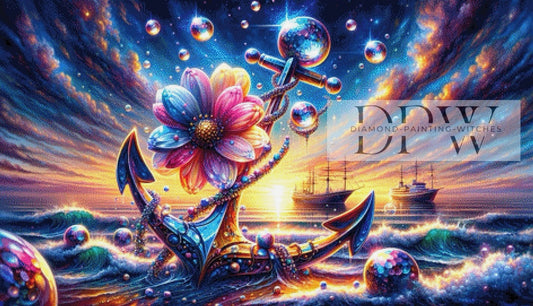 Ankerplatz by Emilia, 120x70cm mit 355 Farben DPW-601