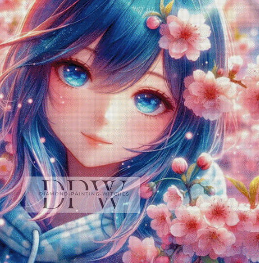 Amaya by Sunshine, 80x80cm mit 240 Farben DPW-201