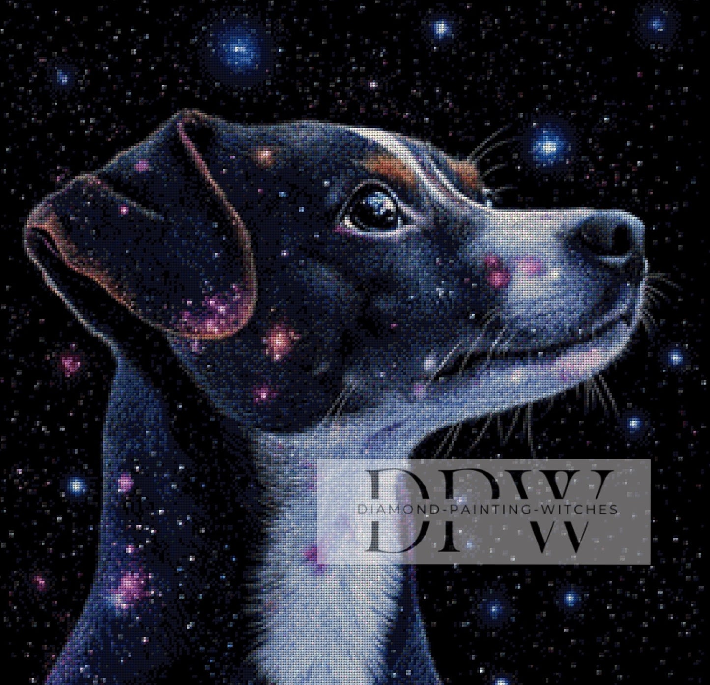 Jack der Sternenfinder by Guardian Angel, 80x80cm mit 100 Farben DPW-214