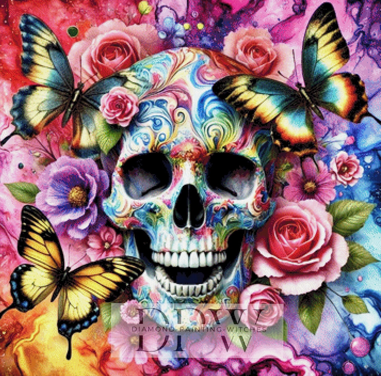 Theodora by Sunshine, 90x90cm mit 410 Farben DPW-185