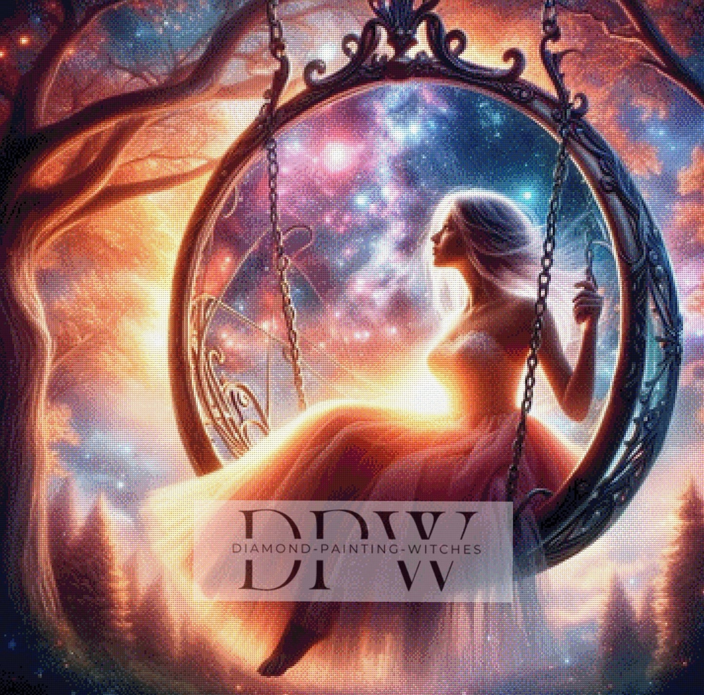 Traumschaukel by Sunshine, 90x90cm mit 250 Farben DPW-404