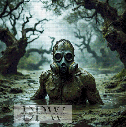 Apokalypse by QN, 80x80cm mit 95 Farben DPW-584