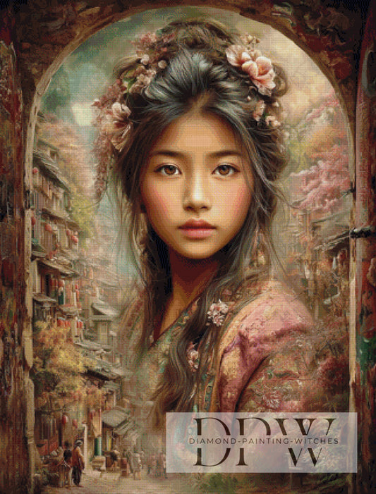 Asiatische Vergangenheit by CleoDora mit 170 Farben