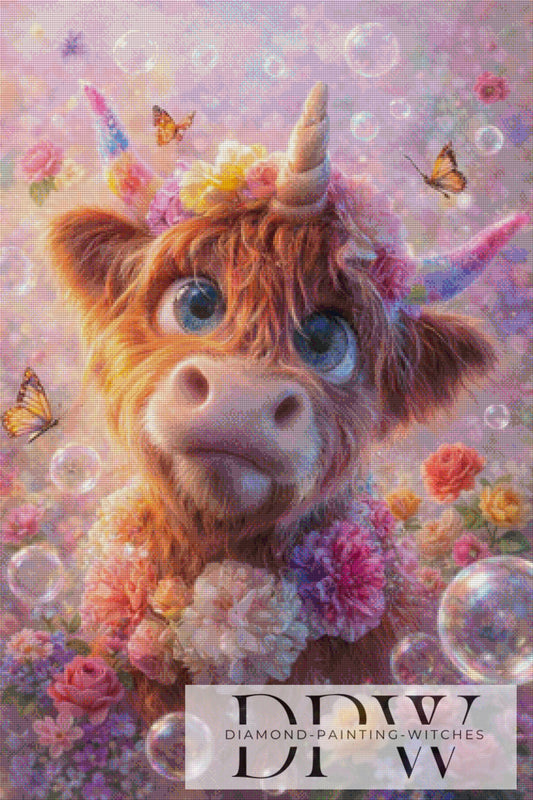 DPW-090 Elsa by ellufija  70x105cm 240 Farben **SOFORTKAUF** RUNDE Steine