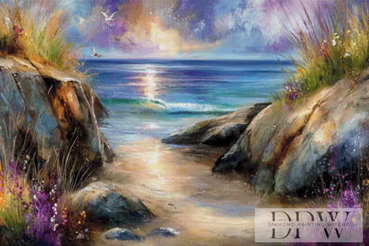 Farbendünen by Elly_A.I 105x70cm mit 270 Farben DPW-1018