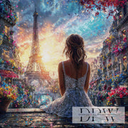 Ein Traum in Paris by ellufija mit 330 Farben **SOFORTKAUF** ECKIGE Steine