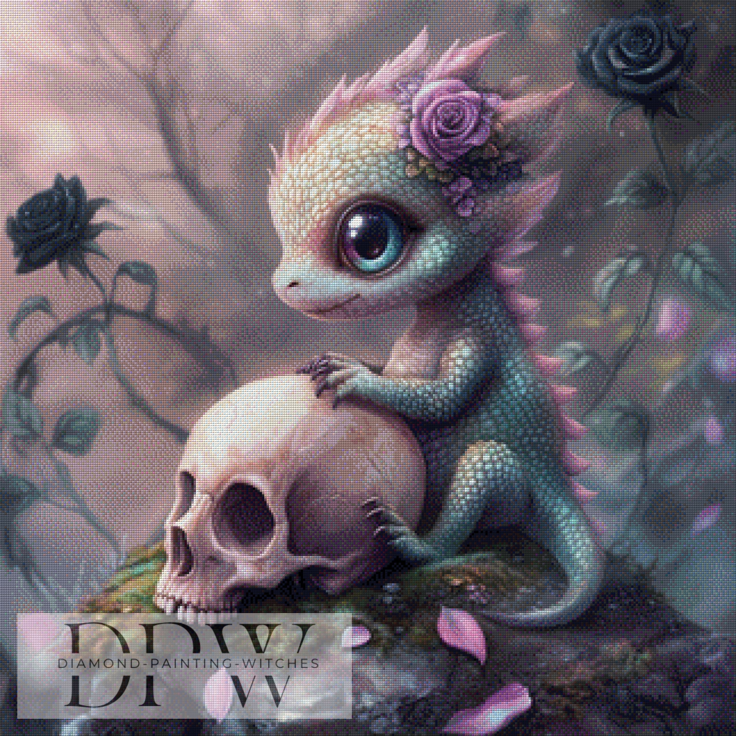 Kleiner Drache Kaida by Elly_A.I mit 170 Farben