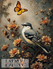 Vogelportrait by QN, mit 180 Farben