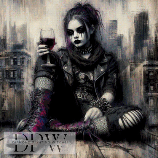 Nur noch einen Drink by Casalla Vendetta, 90x90cm mit 100 Farben DPW-1073