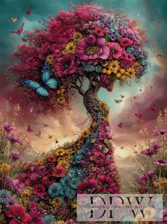 Fantastischer Baum by QN mit 300 Farben