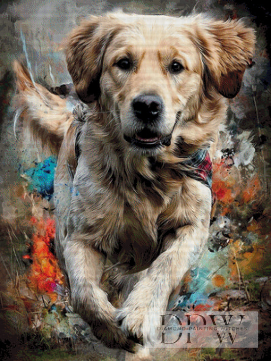 Honey by CleoDora 75x100cm mit 260 Farben DPW-113