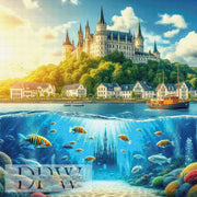 Schloss am Meer by Morrigan, mit 290 Farben