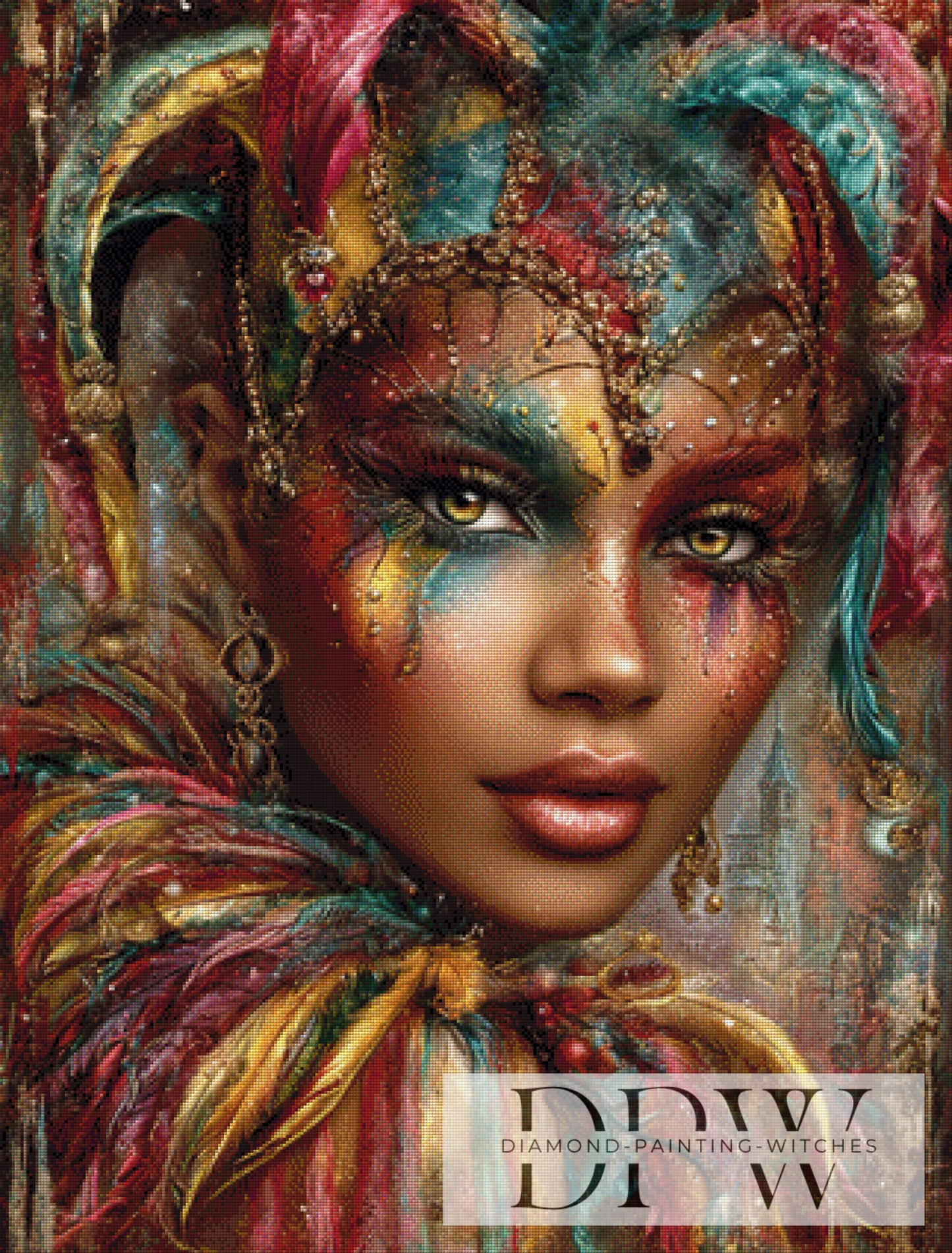 Jestina by Pixxel Pics 80x105cm mit 270 Farben DPW-1205