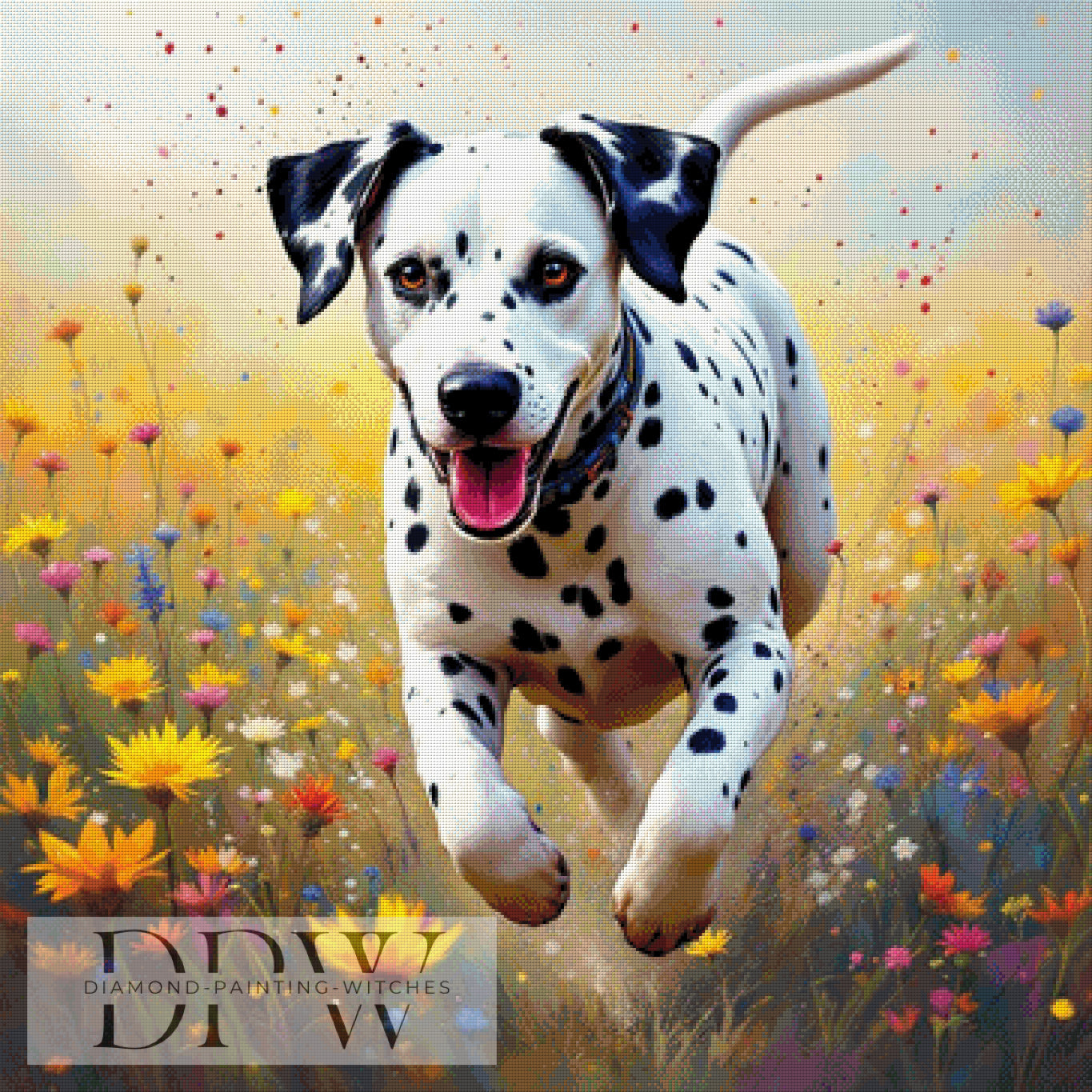 Pongo by QN 90x90cm mit 260 Farben DPW-1240