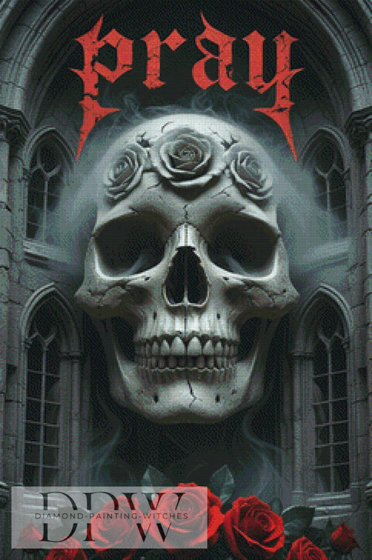 Pray by Casalla Vendetta, 60x90cm mit 90 Farben DPW-1247