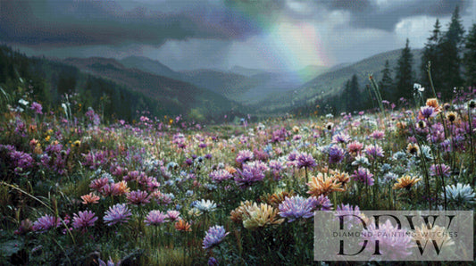 Sommeregen by theA.art 125x70cm mit 275 Farben DPW-1249