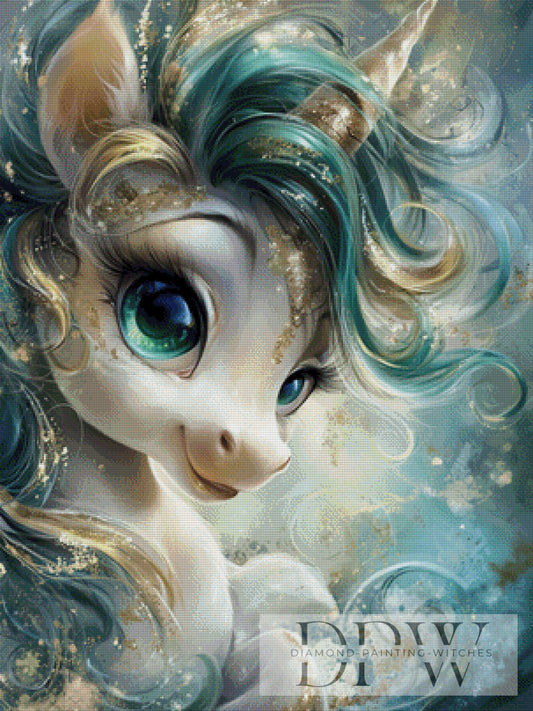 Leyla by Sweet_Loco_AI 75x100cm mit 170 Farben DPW-1271