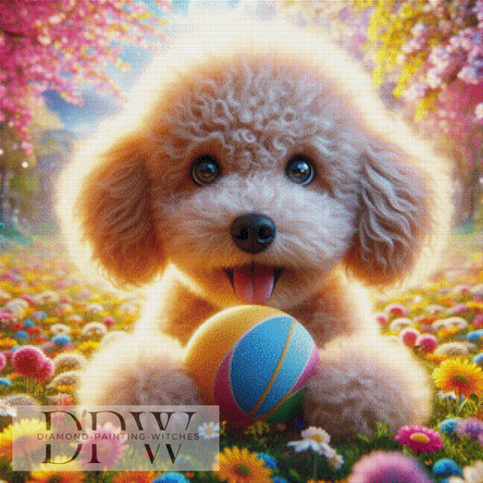 Lucky by Sunshine, 80x80cm mit 340 Farben DPW-1280