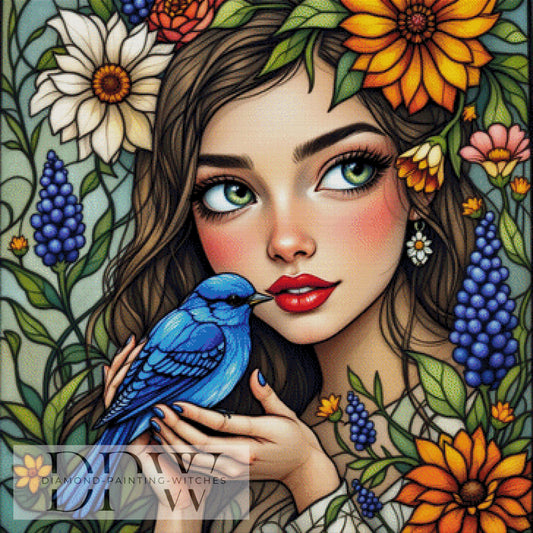 Mosaik Melli by QN, 90x90cm mit 330 Farben DPW-1310
