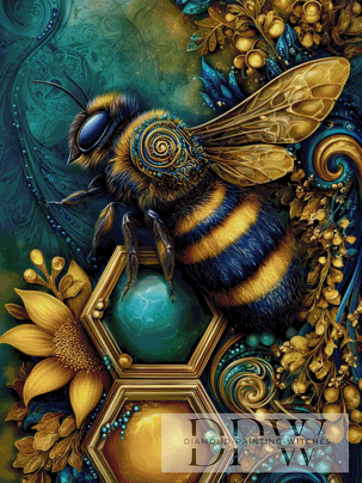 SumsiBrumsi by _Sweet_Loco_AI 75x100cm mit 200 Farben DPW-1319