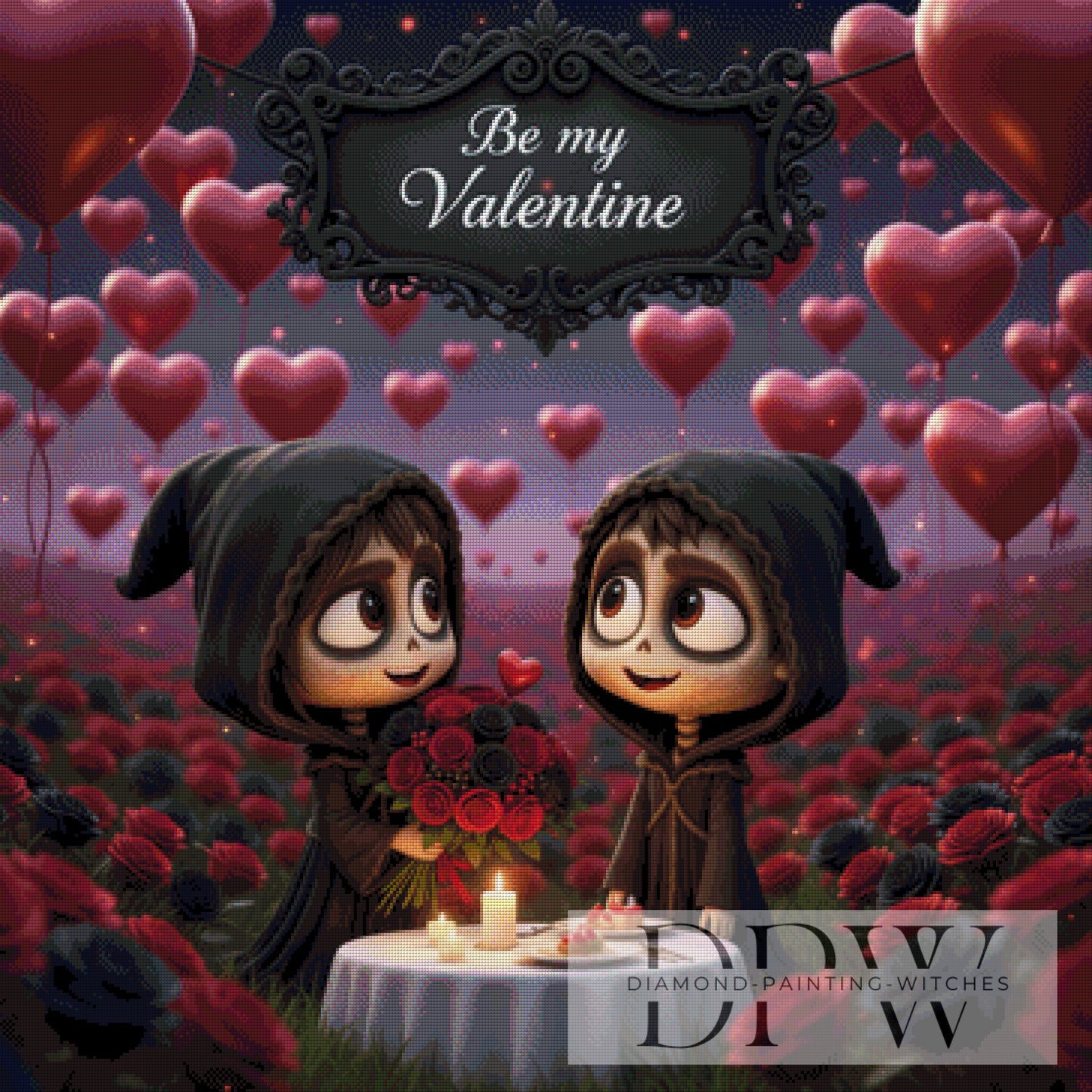 Benny Sensi feiert Valentinstag by Pixxel Pics mit 190 Farben