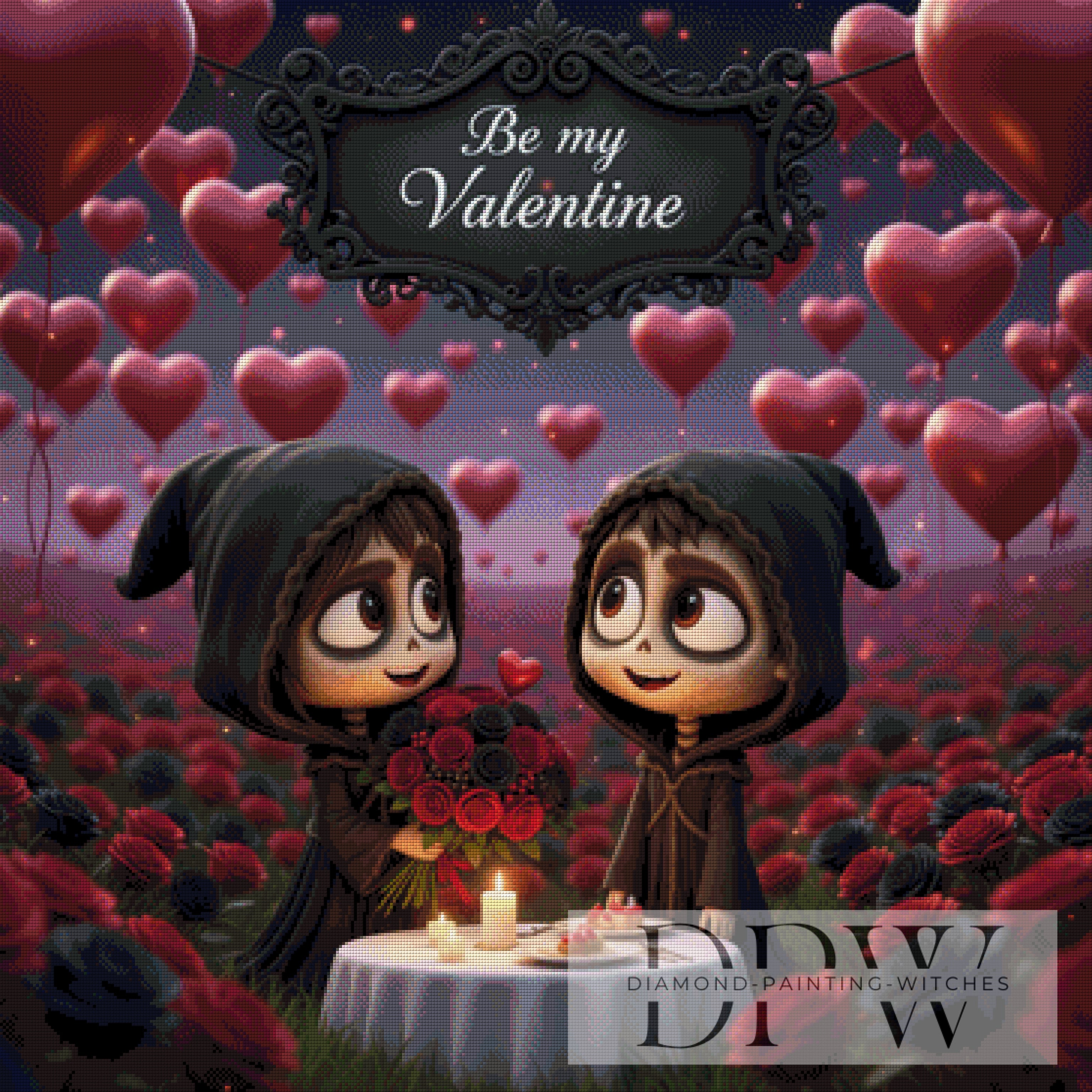Benny Sensi feiert Valentinstag by Pixxel Pics mit 190 Farben