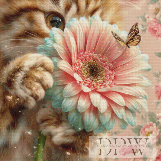 Versteckspiel by Lisa Morgan 80x80cm mit 200 Farben DPW-1336