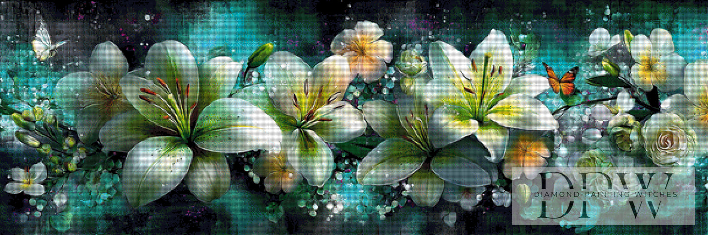 Lilydream by ellufija 150x50cm mit 260 Farben DPW-1347