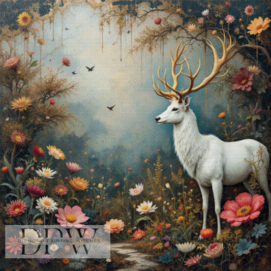 Kontrollgang by QN, 90x90cm mit 250 Farben DPW-1457