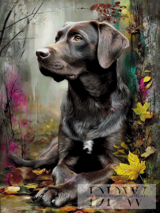 Hunter by CleoDora 75x100cm mit 220 Farben DPW-146