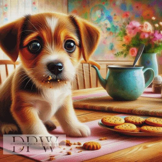 Ich war's nicht...by CreatiVart, 80x80cm mit 300 Farben DPW-1473