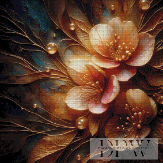 Luxury Petals by Casalla Vendetta 70x70cm mit 150 Farben DPW-1520