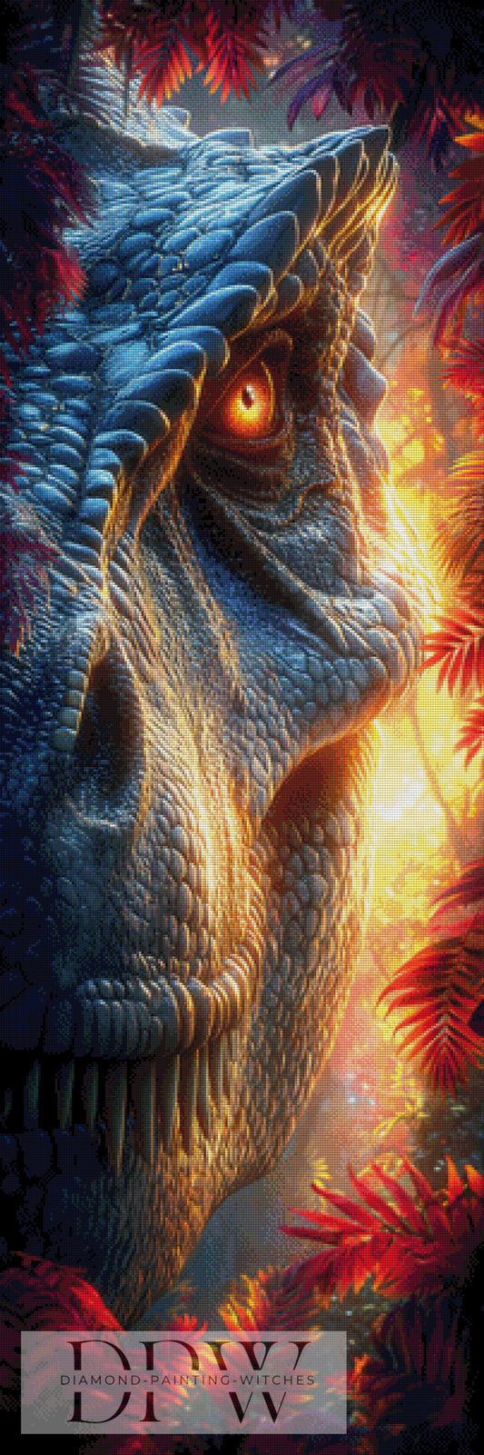 T-Rex Power by Artifey, 50x150cm mit 300 Farben DPW-1530