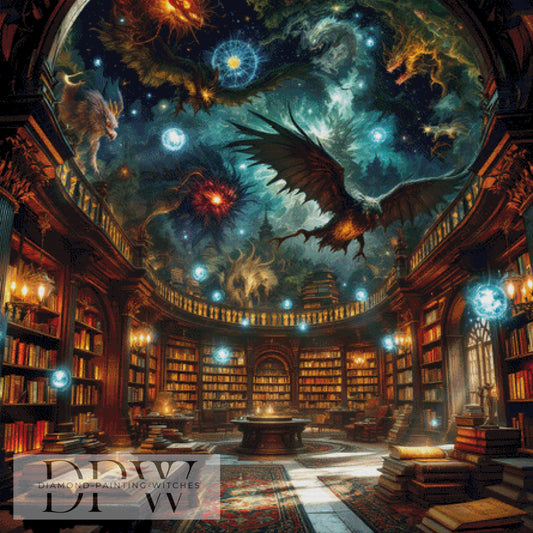 Evil Unleashed by QN, 110x110cm mit 270 Farben DPW-1553