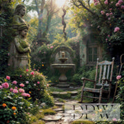Forgotten Garden by QN 100x100 220 Farben