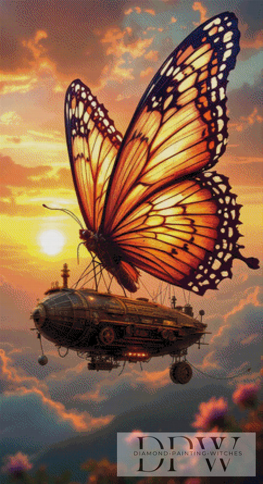 Strange World by QN, 60x110cm mit 200 Farben DPW-1593