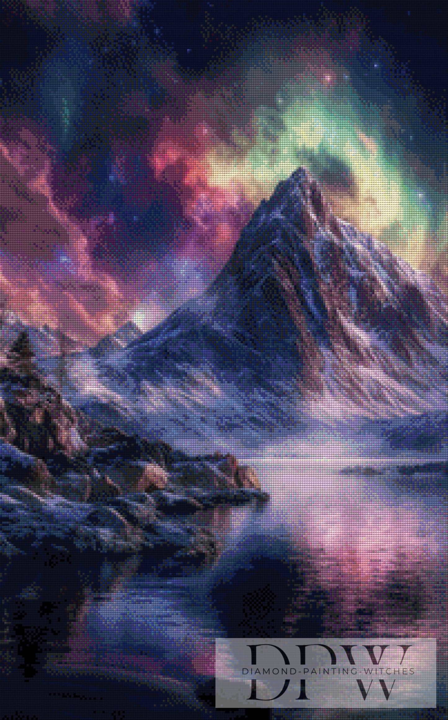 3-Teiler Aurora Fjord by ellufija  DPW-1655