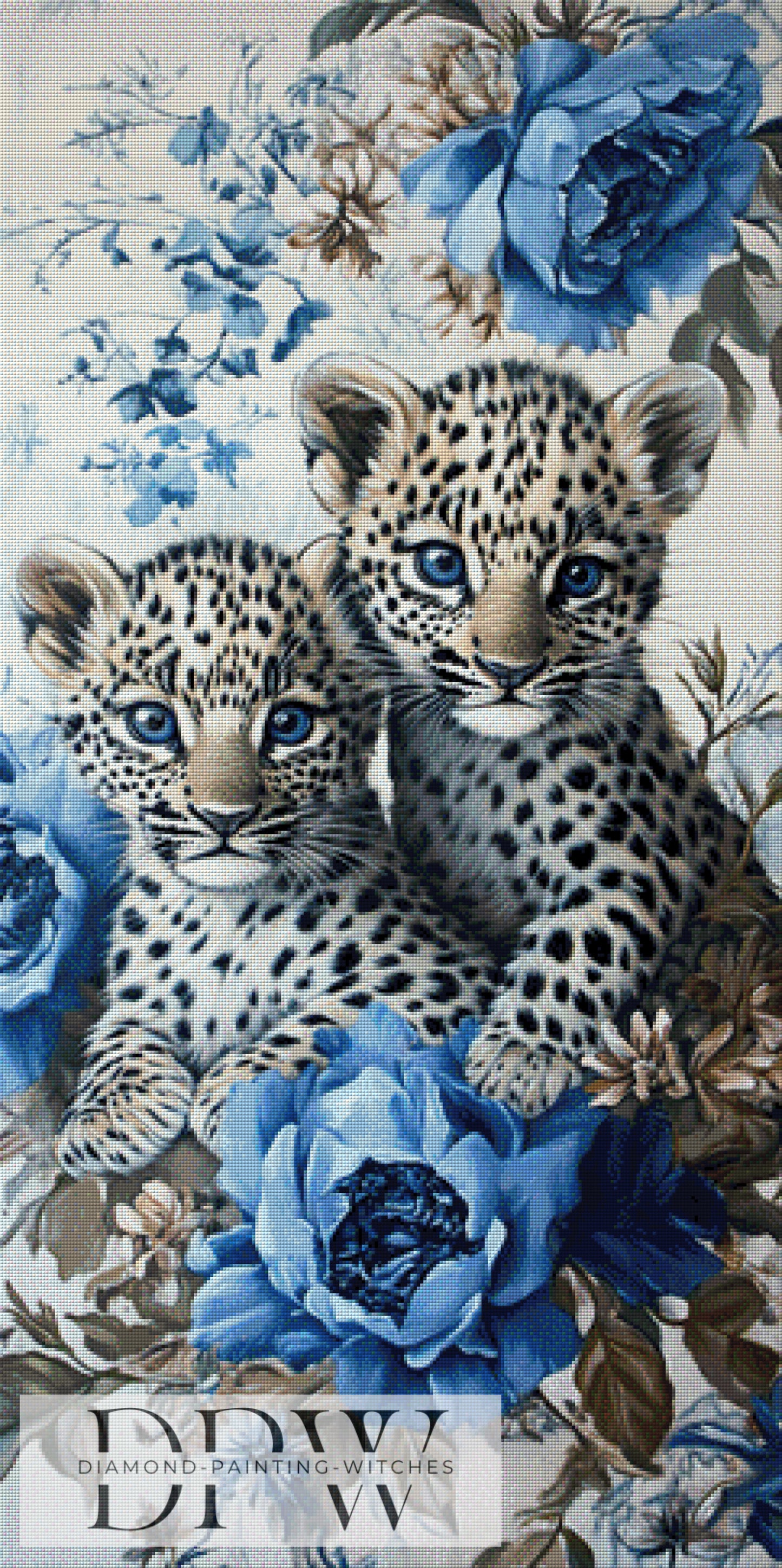 Bluepard Juniors by Artifey, 60x120cm mit 155 Farben DPW-1669