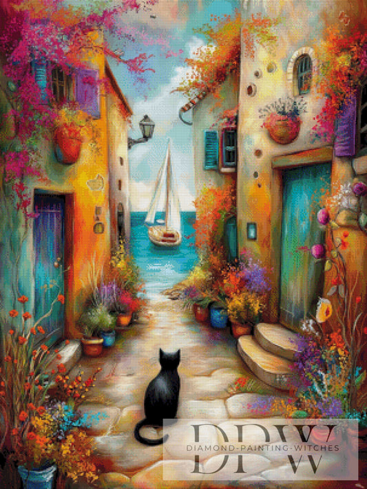 Farbenweg by CleoDora 75x100cm mit 350 Farben DPW-170