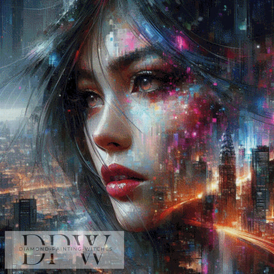 City Look by Casalla Vendetta, 90x90cm mit 250 Farben DPW-1795