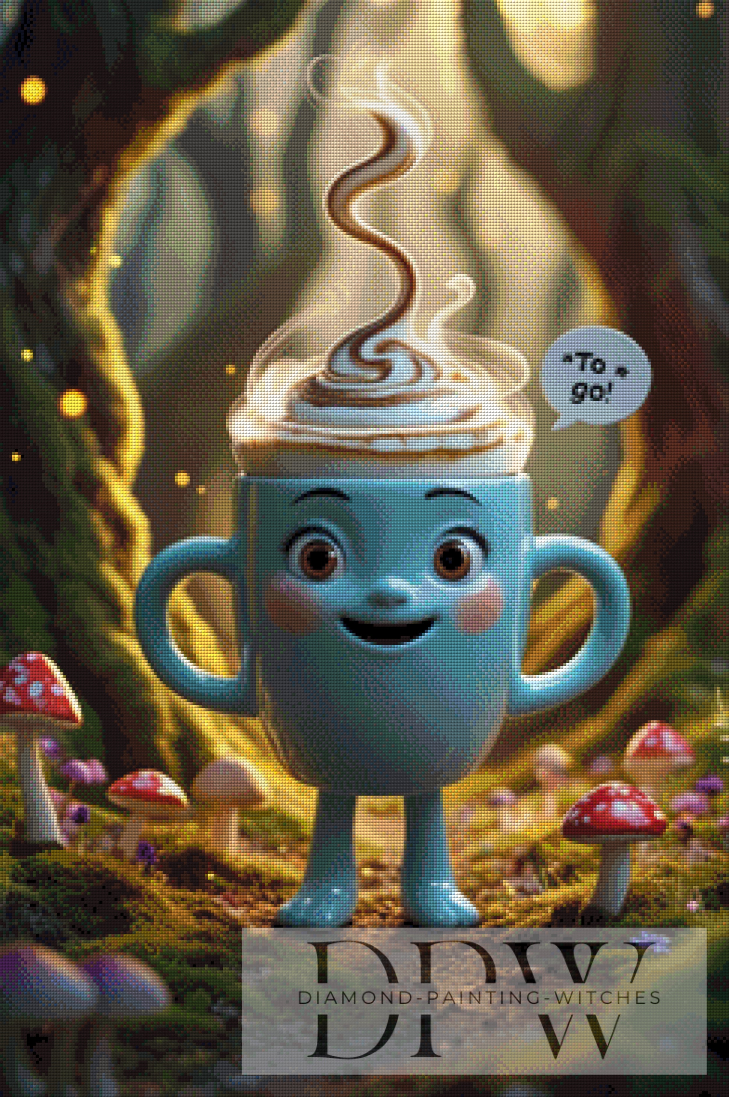 Coffee to go by CreatiVart, mit 240 Farben