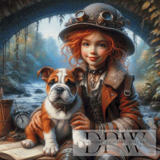 Guard and Protect by Casalla Vendetta, 90x90cm mit 210 Farben DPW-1844