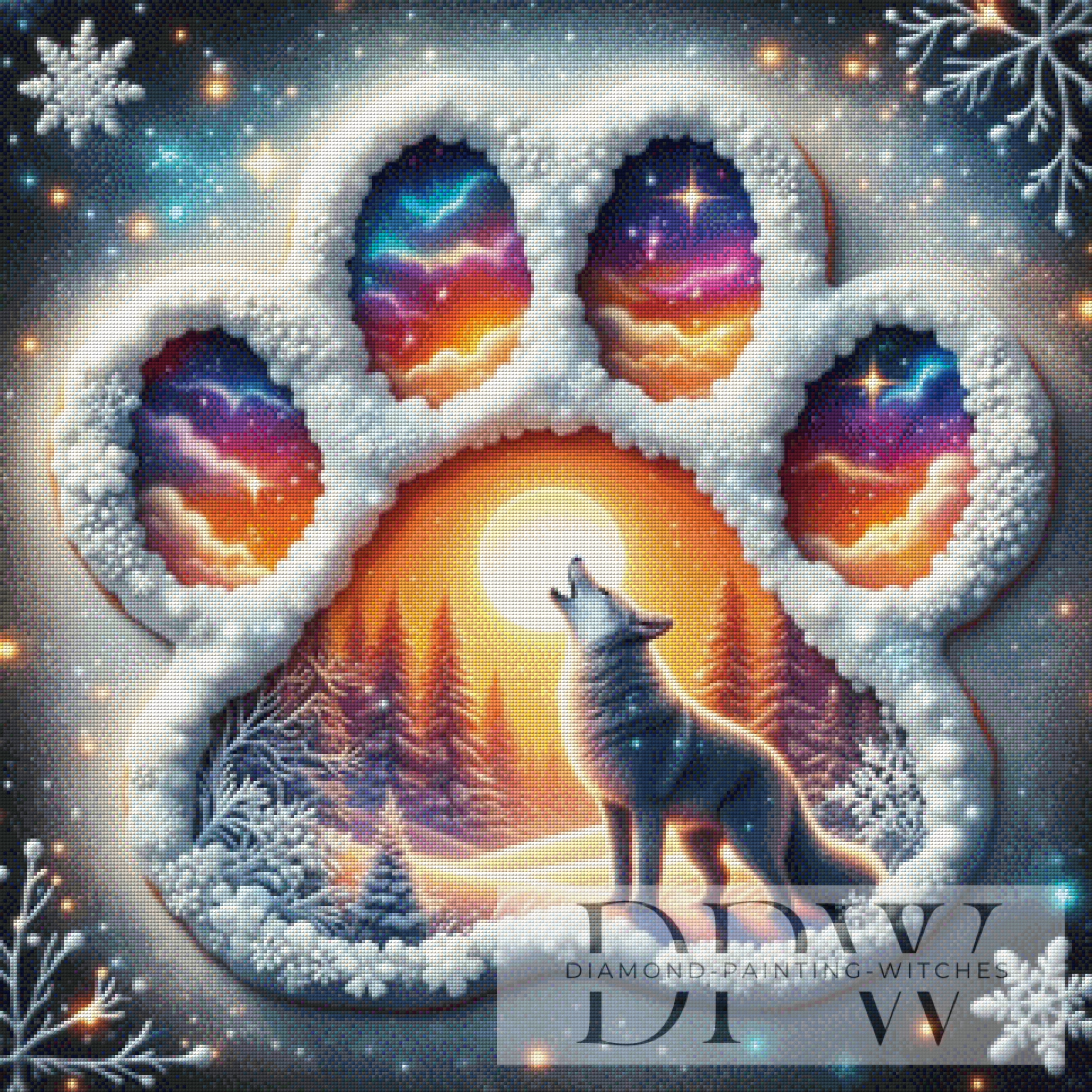 Winterwolf by Casalla Vendetta, mit 260 Farben
