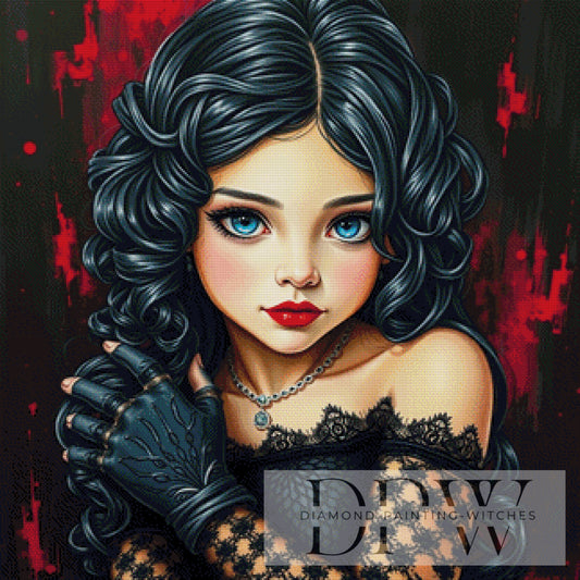 Lucille by Casalla Vendetta, 80x80cm mit 190 Farben DPW-1846