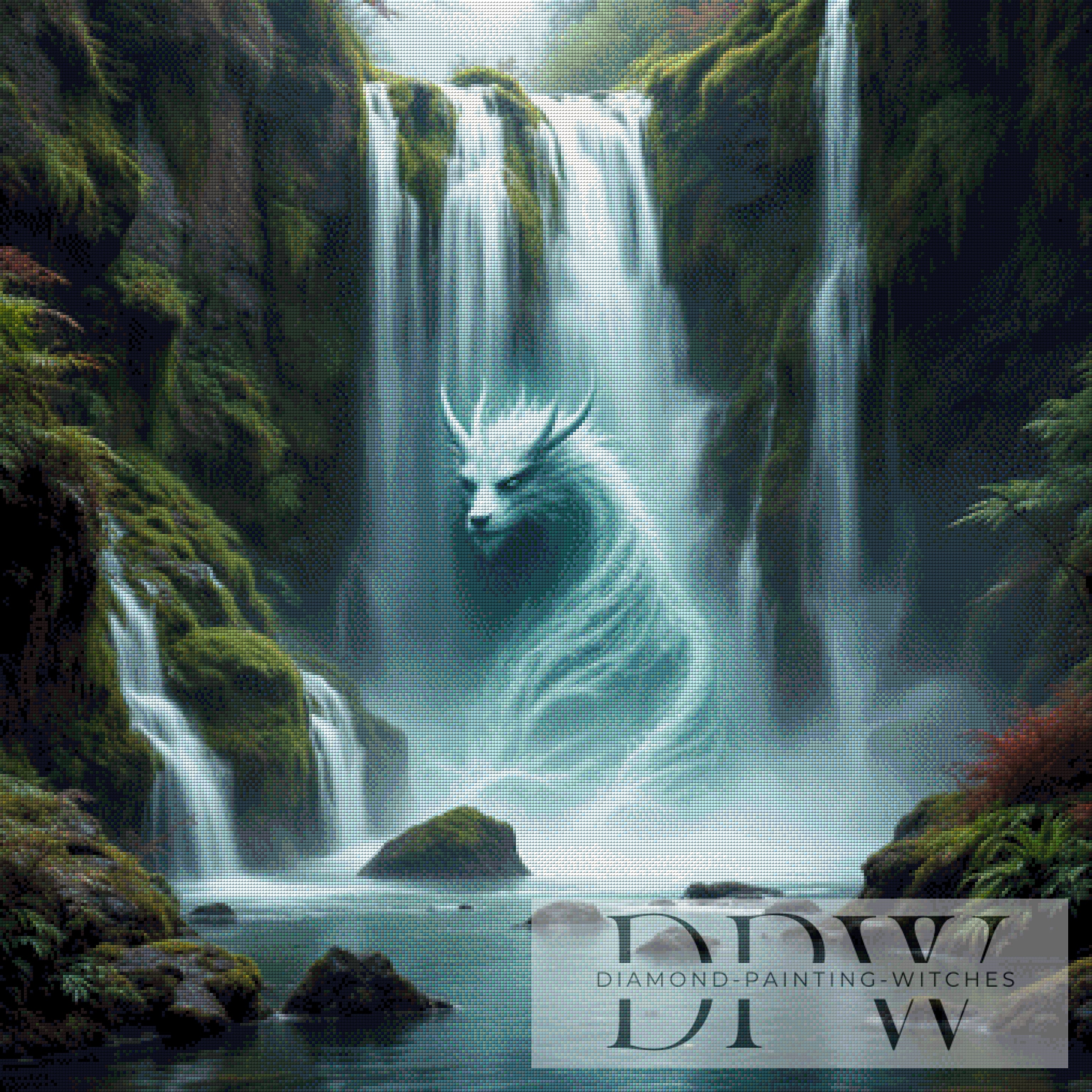 Waterfall Dragon by QN mit 140 Farben