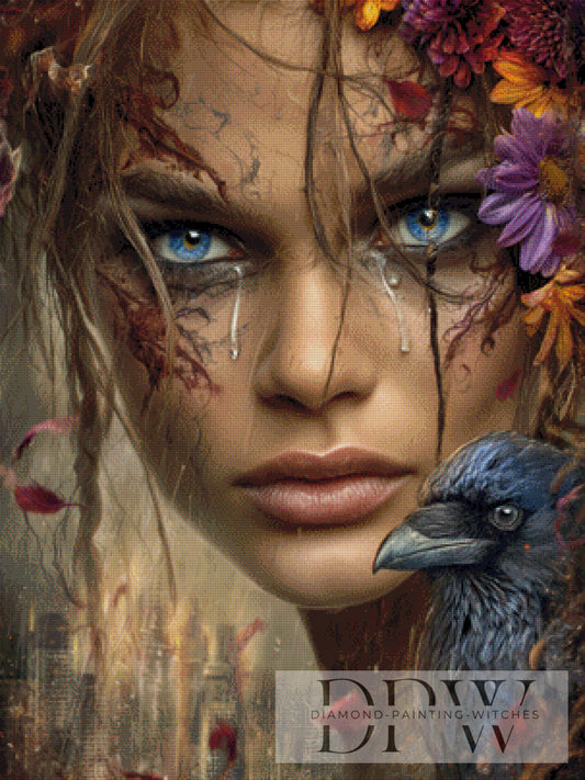 Tears by Elly_A.I 75x100cm mit 190 Farben DPW-1902